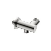 DutchLine – S-Grip Kantelbare Handdouchehouder - Geborsteld staal