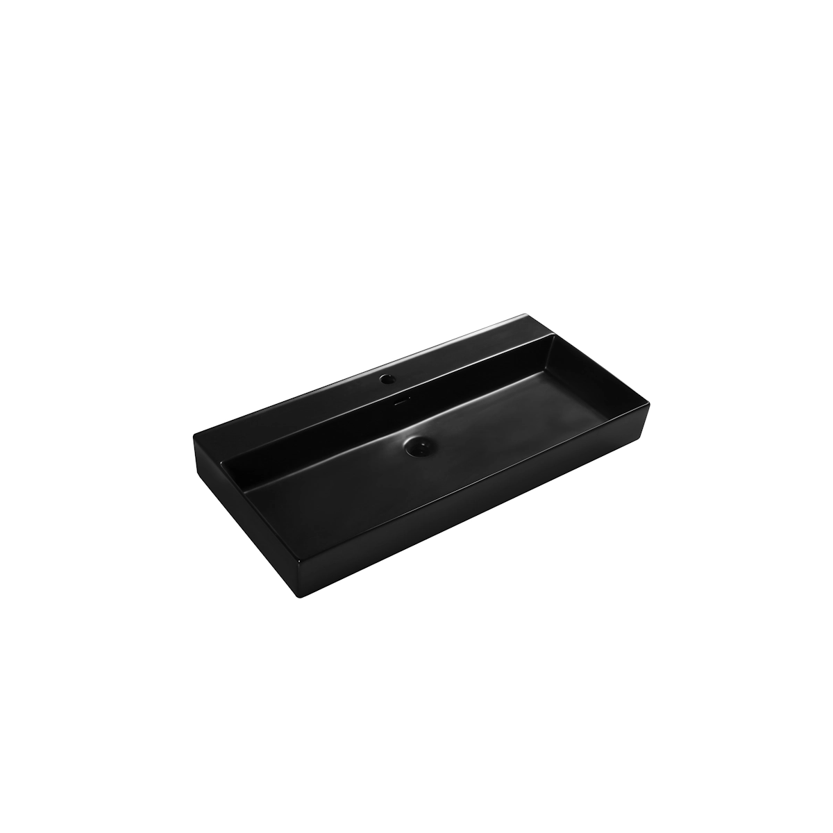 DutchLine-Tight-Wastafel-100-Mat-Zwart