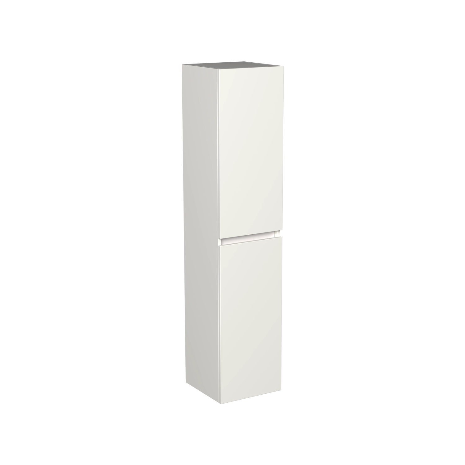 Dutchline-Badmeubel-Kolomkast-Mat-Wit-160x35cm-2-Deuren
