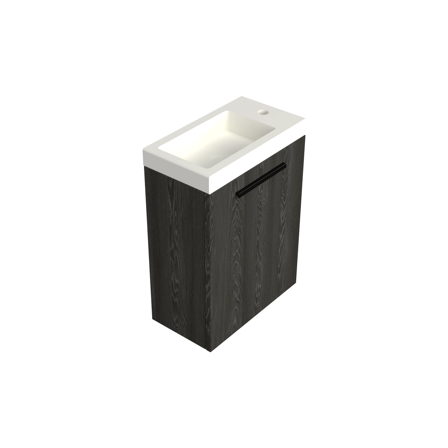 Dutchline-Badmeubel-Onderkast-Lumiere-36x18cm-1-Deur-LinksRechts