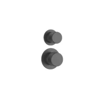DutchLine – Grip 2-Weg Thermostatische Douchemengkraan - Gunmetal